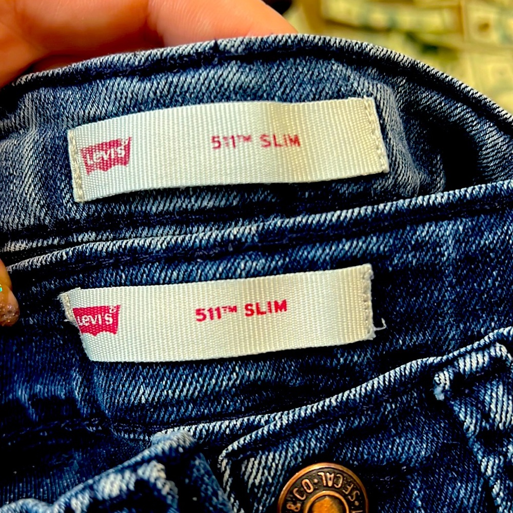 Boys Levi’s 511 slim fit size 6